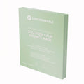 Zijkant van groene verpakking van de Collagen Care Collection van Comformidable. Dit is het calm balance mask