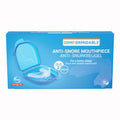 Blauwe Comformidable verpakking van anti snore mouthpiece / anti snurkbuegel duo pack