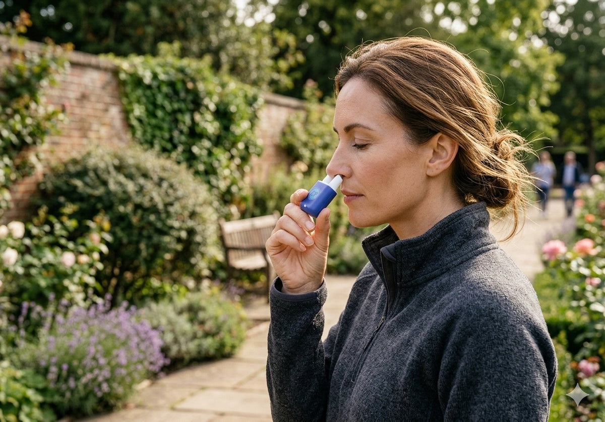 Duo Nebulized Inhaler Duo Nasal Inhaler met Menthol | Aromatherapie Onderweg | Comformidable