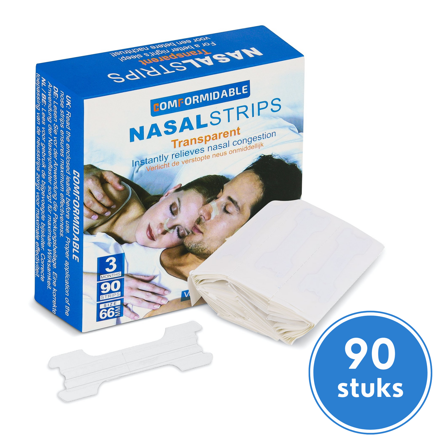 Comformidable® Anti-Snurk Neusstrips