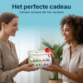 Vrouw geeft Comformidable Shower Steamers als cadeau het perfecte cadeau voor zelfzorg en ontspanning
